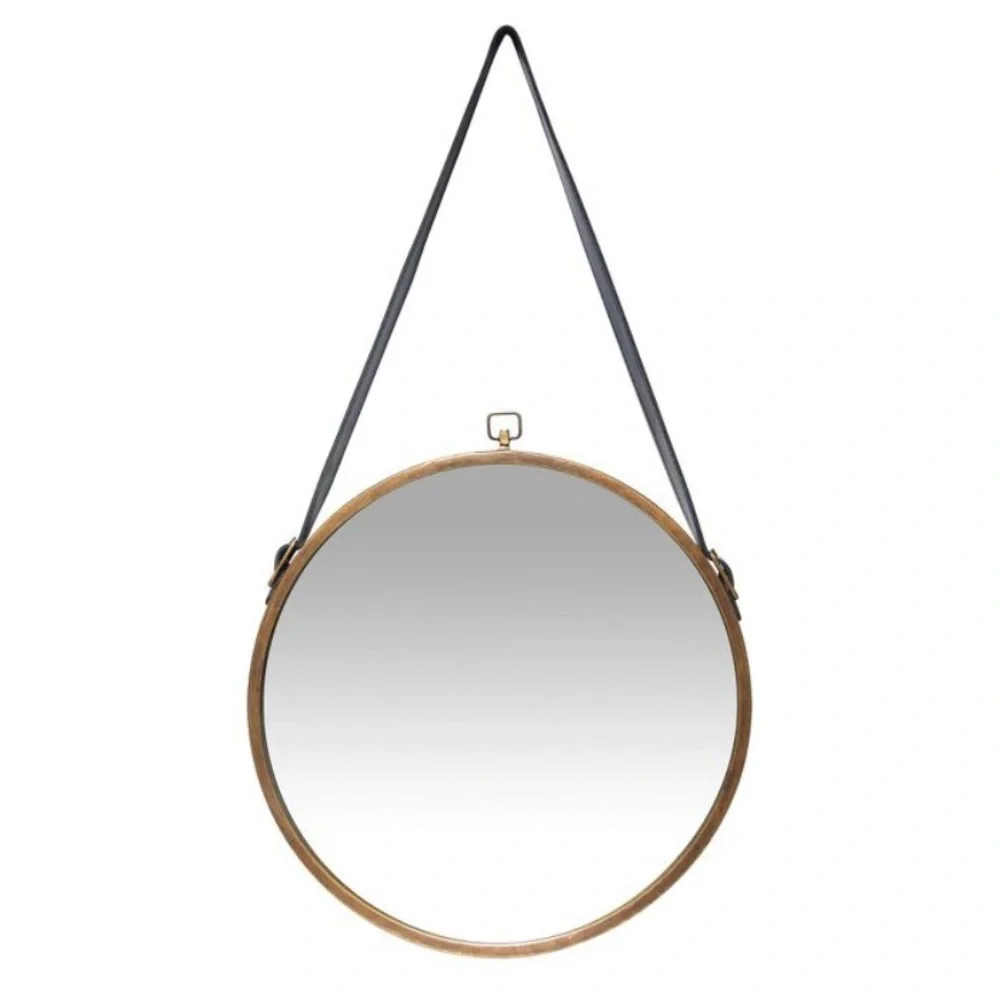 Infinity Instruments Rustic Decorative Wall Mirror